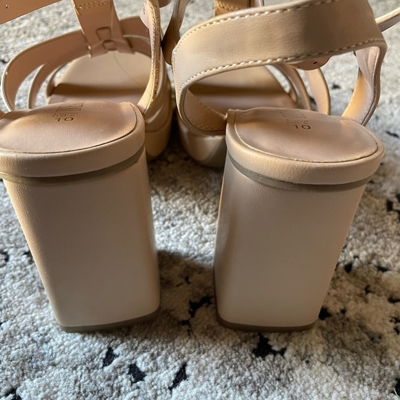 Dreampairs Square toe Chunky Heel Sandals - Picture 7 of 15